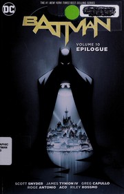 Cover of: Batman, Volume 10: Epilogue