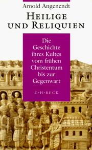 Cover of: Heilige und Reliquien.