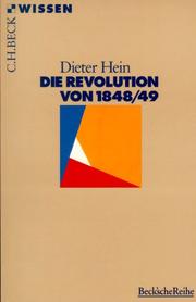 Cover of: Die Revolution von 1848/49