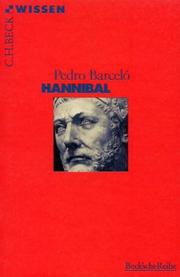Cover of: Hannibal. by Pedro Barcelo