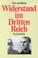 Cover of: Widerstand im Dritten Reich. Ein Überblick.
