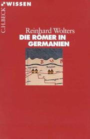 Cover of: Die Römer in Germanien. by Reinhard Wolters