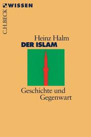 Cover of: Der Islam by Heinz Halm
