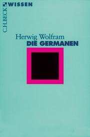 Cover of: Die Germanen.