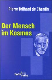 Cover of: Der Mensch im Kosmos.
