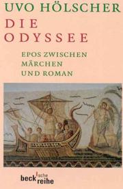 Cover of: Die Odyssee. Epos zwischen Märchen und Roman.