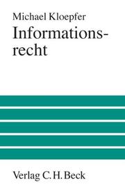 Cover of: Informationsrecht