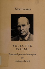 Cover of: Selected Poems: 100 Poems Translated From the Norwegian by Anthony Barnett With 8 Poems in the Original Nynorsk