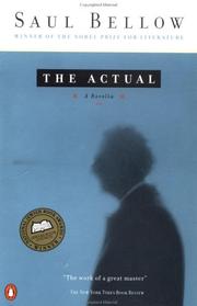 Cover of: The Actual  by Saul Bellow