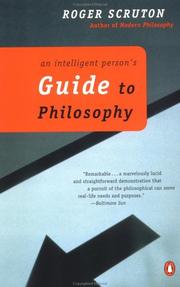 Cover of: An Intelligent Person's Guide to Philosophy by Roger Scruton