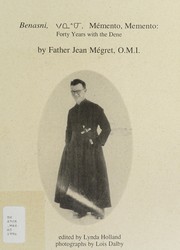 Benasni = Mémento = Memento by Jean Mégret, Jean Megret, Lynda M. Holland, O.M.I. Father Jean Magret