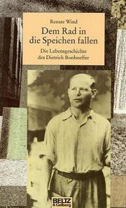 Cover of: Dem Rad in die Speichen fallen