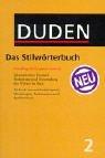 Cover of: Das Stilworterbuch (Duden Series : Volume 2)