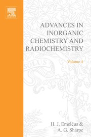 Cover of: Advances in inorganic chemistry and radiochemistry by H. J. Emele us, A. G. Sharpe