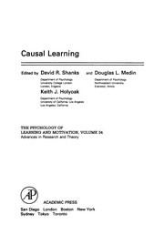 Cover of: Causal learning