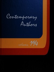 Cover of: Contemporary Authors: a bio-bibliographical guide to current writers in fiction, general nonfiction, poetry, journalism, drama, motion pictures, television, and other fields