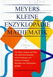 Cover of: Meyers kleine Enzyklopädie Mathematik by herausgegeben von Siegfried Gottwald, Herbert Kästner, und Helmut Rudolph.