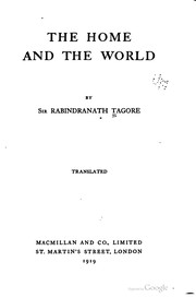 Cover of: The home and the world by Rabindranath Tagore
