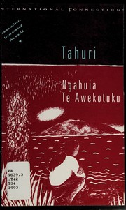 Cover of: Tahuri by Ngahuia Te Awekotuku