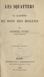Cover of: Les squatters: La clairière du bois des Hogues