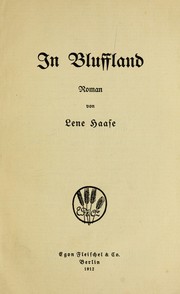Cover of: In Bluffland: Roman