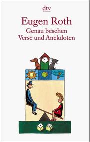 Cover of: Genau Besehen