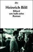 Cover of: Billard um halb zehn by Heinrich Böll