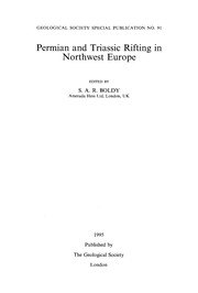 Cover of: Permian And Triassic Rifting in Northwest Europe