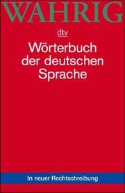 Cover of: Woerterbuch Der Deutschen Sprache