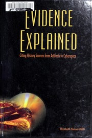 Cover of: Evidence explained by Elizabeth Shown Mills