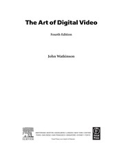 Cover of: The art of digital video by John Watkinson