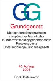 Grundgesetz by Günter Dürig