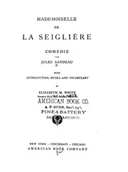 Mademoiselle de La Seiglière by Jules Sandeau