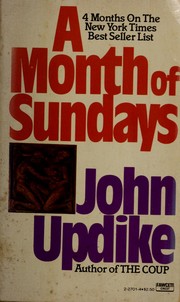 Cover of: Month of Sundays by John Updike