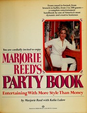 Cover of: Marjorie Reed's Party book by Marjorie Reed
