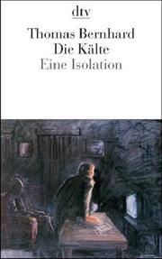 Cover of: Die Kalte by Bernhard.