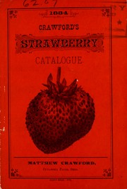 Cover of: Crawford's strawberry catalogue