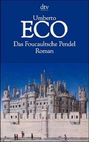 Cover of: Das Foucaultsche Pendel by Umberto Eco