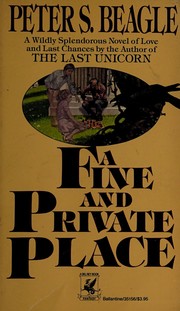 Cover of: A Fine and Private Place by Peter S. Beagle