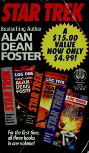 Cover of: Star Trek Log One/Log Two/Log Three by Alan Dean Foster
