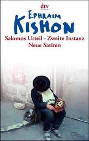 Cover of: Salomos Urteil, zweite Instanz. Neue Satiren.