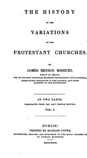 Cover of: The History of the Variations of the Protestant Churches