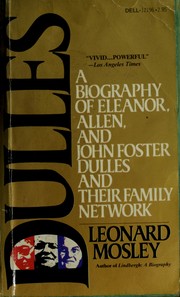 Cover of: Dulles Family by Leonard Mosely