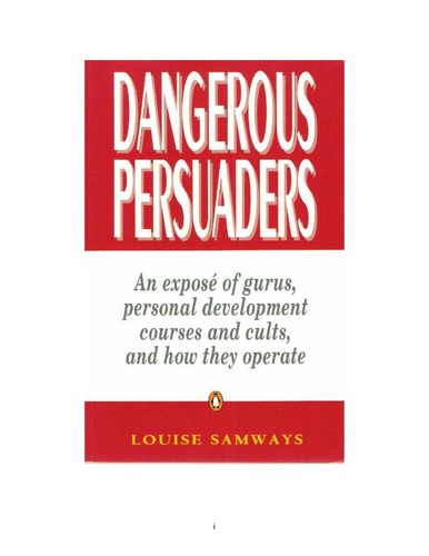 Dangerous persuaders by Louise Samways