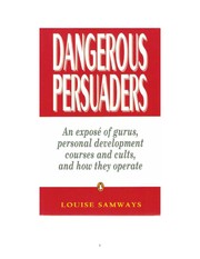 Cover of: Dangerous persuaders by Louise Samways