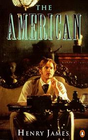 Cover of: The American by Henry James