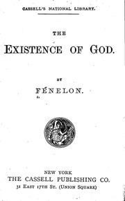 Cover of: The Existence of God