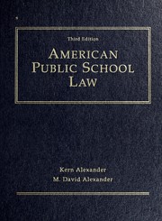 Cover of: American public school law