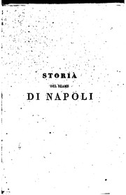 Storia del reame di Napoli by Pietro Colletta
