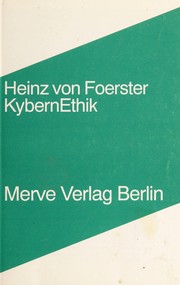Cover of: KybernEthik by Heinz von Foerster